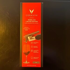 Coravin - model six limited edition wine preservation system